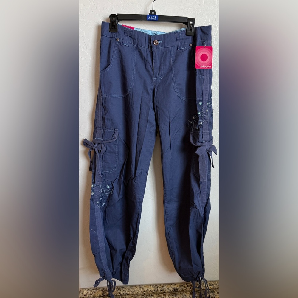 Xhilaration Navy Cargo Pants